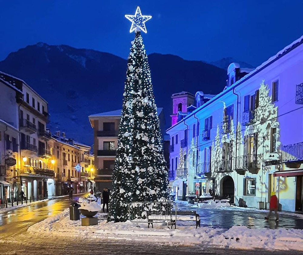 Luci di Natale a Susa (Alessandro Croce)